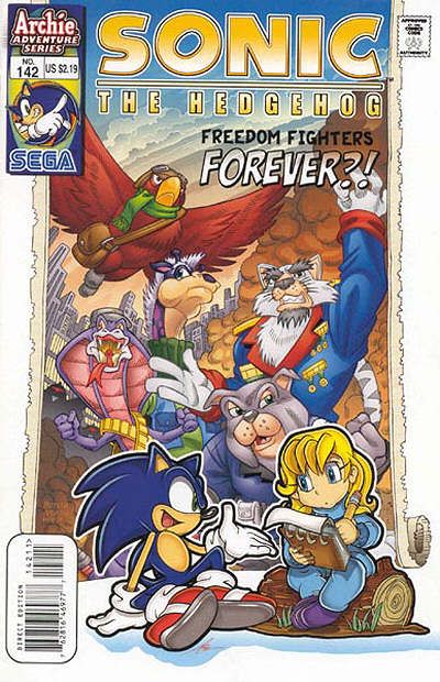 Cover for Sonic the Hedgehog (Archie, 1993 series) #142