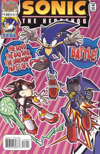 Cover for Sonic the Hedgehog (Archie, 1993 series) #148