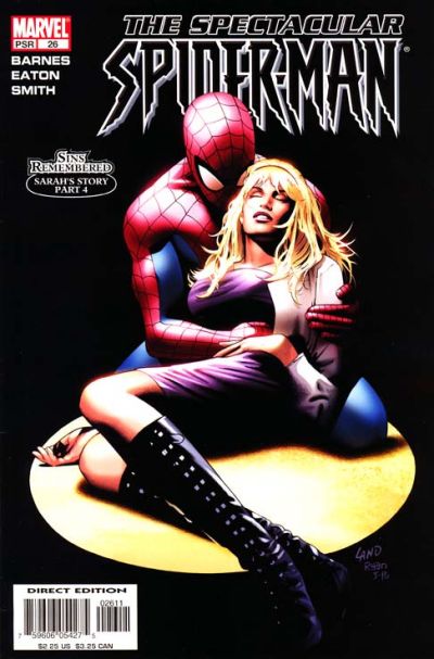 Cover for Spectacular Spider-Man (Marvel, 2003 series) #26 [Direct Edition]