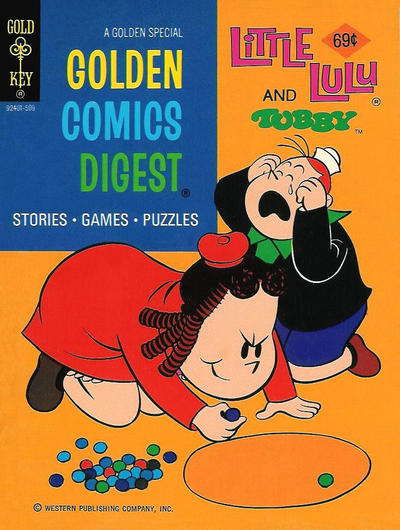 Cover for Golden Comics Digest (Western, 1969 series) #46 [Gold Key]