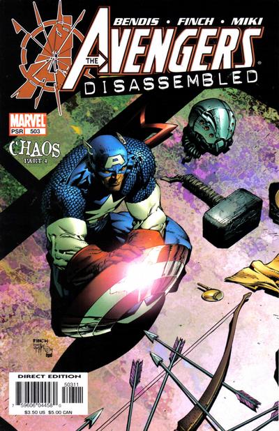 Cover for Avengers (Marvel, 1998 series) #503 [Direct Edition]