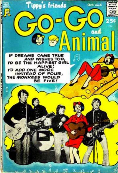 Cover for Tippy's Friends Go-Go and Animal (Tower, 1966 series) #6
