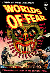 Cover for Worlds of Fear (Fawcett, 1952 series) #3