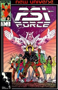 Cover Thumbnail for Psi-Force (Marvel, 1986 series) #1 [Direct]