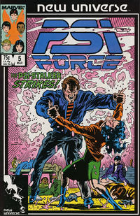 Cover Thumbnail for Psi-Force (Marvel, 1986 series) #5 [Direct]