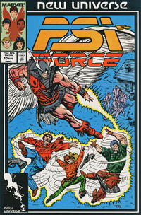 Cover Thumbnail for Psi-Force (Marvel, 1986 series) #10 [Direct]