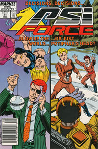 Cover Thumbnail for Psi-Force (Marvel, 1986 series) #31