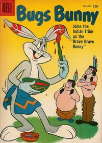 Cover Thumbnail for Bugs Bunny (Dell, 1952 series) #56