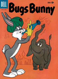 Cover Thumbnail for Bugs Bunny (Dell, 1952 series) #66