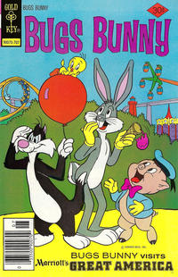 Cover Thumbnail for Bugs Bunny (Western, 1962 series) #186 [Gold Key]