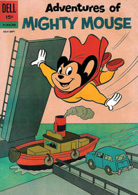Cover Thumbnail for Adventures of Mighty Mouse (Dell, 1959 series) #155
