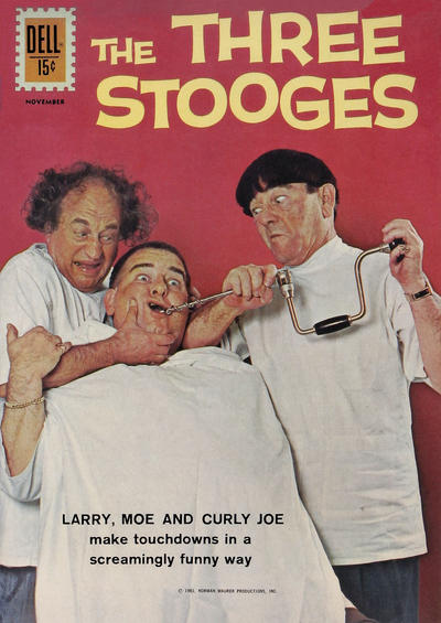 Cover for The Three Stooges (Dell, 1961 series) #6