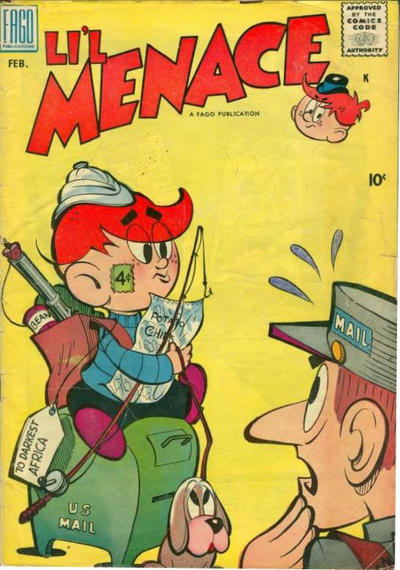 Cover for Li'l Menace (Fago Magazines, 1958 series) #2