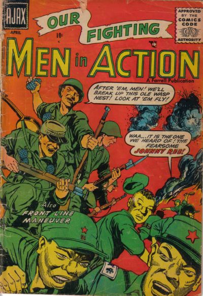 Cover for Men in Action (Farrell, 1957 series) #1