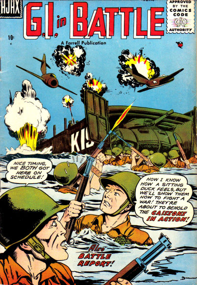 Cover for G. I. in Battle (Farrell, 1957 series) #2