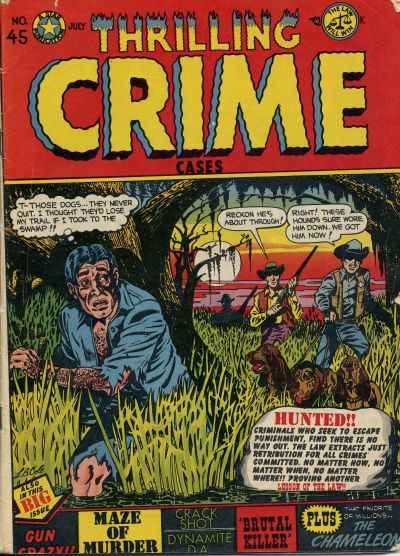 Cover for Thrilling Crime Cases (Star Publications, 1950 series) #45