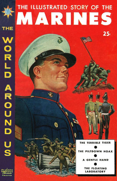 Cover for The World Around Us (Gilberton, 1958 series) #11 - The Illustrated Story of the Marines