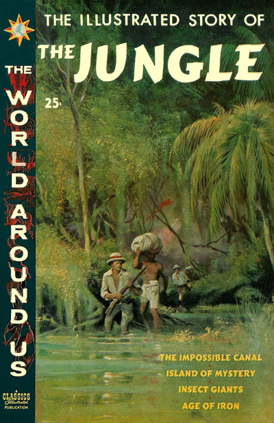 Cover for The World Around Us (Gilberton, 1958 series) #19 - The Illustrated Story of the Jungle
