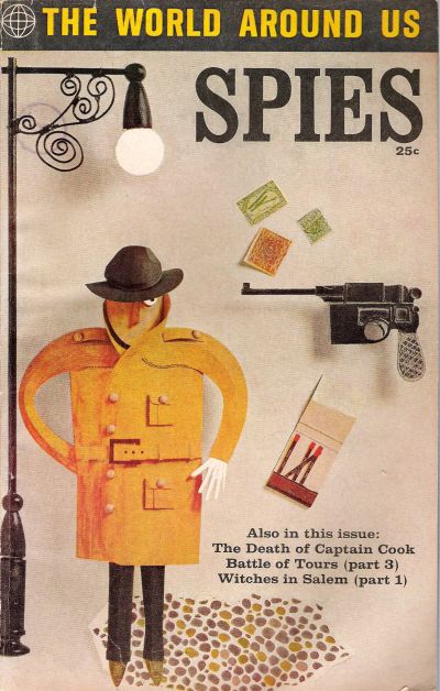 Cover for The World Around Us (Gilberton, 1958 series) #35 - Spies