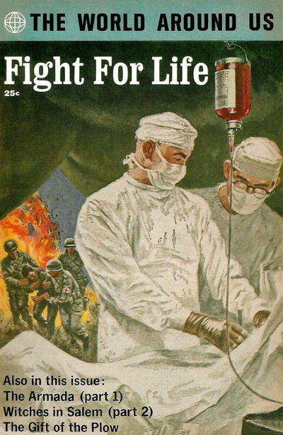 Cover for The World Around Us (Gilberton, 1958 series) #36 - Fight for Life