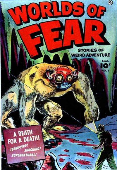 Cover for Worlds of Fear (Fawcett, 1952 series) #6