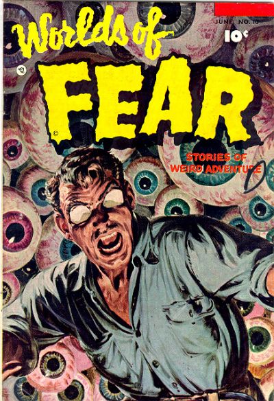 Cover for Worlds of Fear (Fawcett, 1952 series) #10