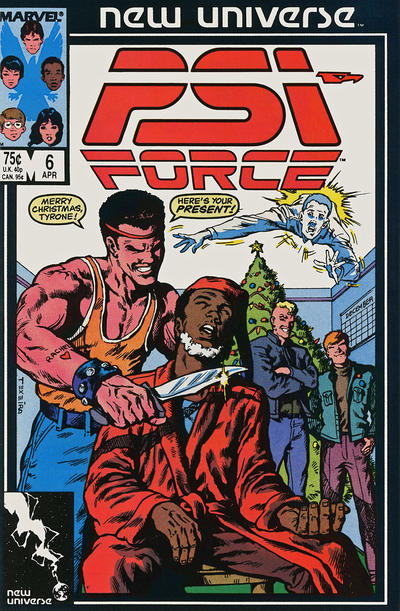 Cover for Psi-Force (Marvel, 1986 series) #6 [Direct]