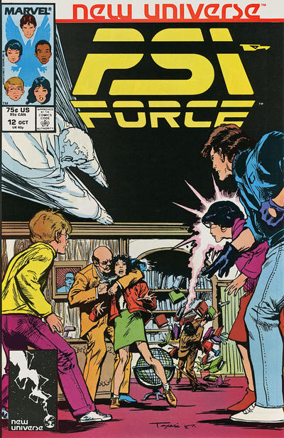 Cover for Psi-Force (Marvel, 1986 series) #12 [Direct]
