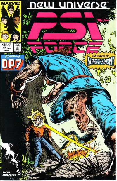 Cover for Psi-Force (Marvel, 1986 series) #15