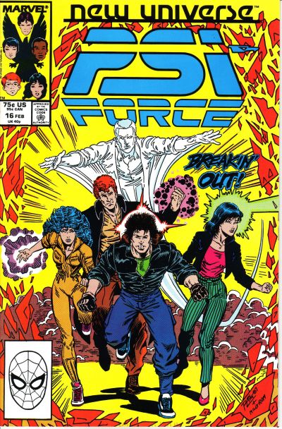 Cover for Psi-Force (Marvel, 1986 series) #16