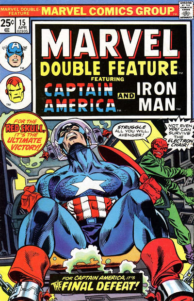 Cover for Marvel Double Feature (Marvel, 1973 series) #15 [25¢]