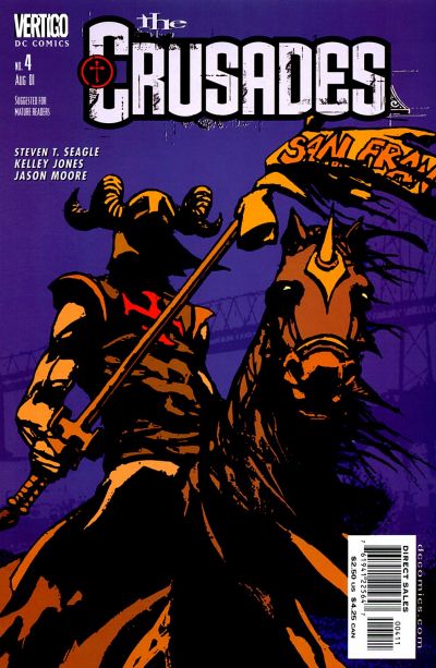 Cover for The Crusades (DC, 2001 series) #4