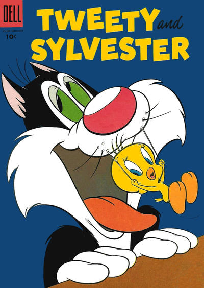 Cover for Tweety and Sylvester (Dell, 1954 series) #9