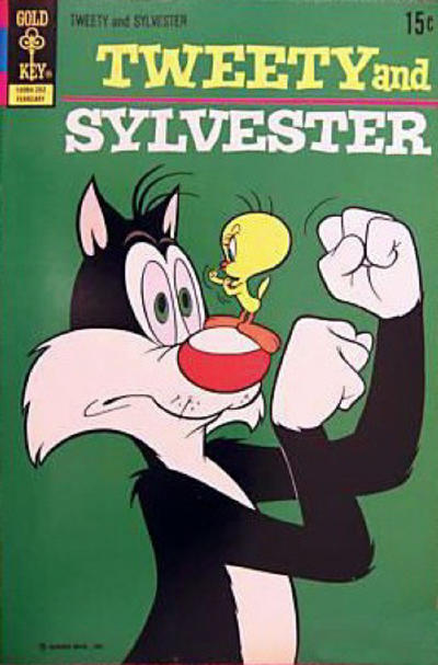Cover for Tweety and Sylvester (Western, 1963 series) #22 [Gold Key]