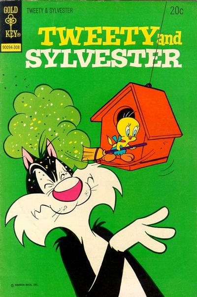 Cover for Tweety and Sylvester (Western, 1963 series) #32 [Gold Key]