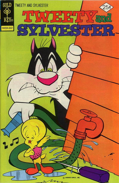 Cover for Tweety and Sylvester (Western, 1963 series) #54 [Gold Key]
