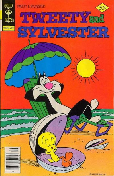 Cover for Tweety and Sylvester (Western, 1963 series) #73 [Gold Key]