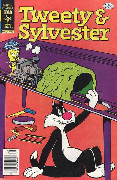 Cover for Tweety and Sylvester (Western, 1963 series) #81 [Gold Key]