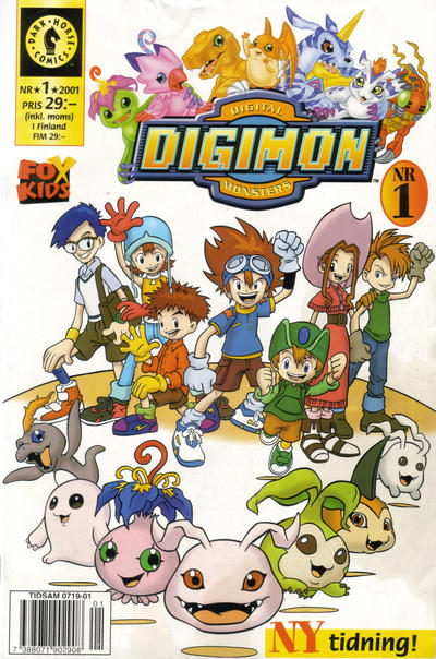 Cover for Digimon (Egmont, 2001 series) #1/2001