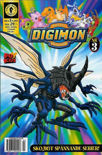 Cover for Digimon (Egmont, 2001 series) #3/2001
