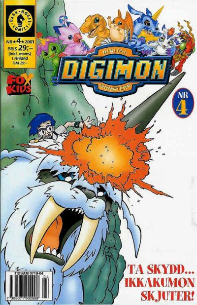 Cover for Digimon (Egmont, 2001 series) #4/2001