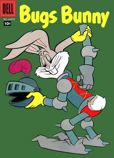 Cover for Bugs Bunny (Dell, 1952 series) #59 [10¢]