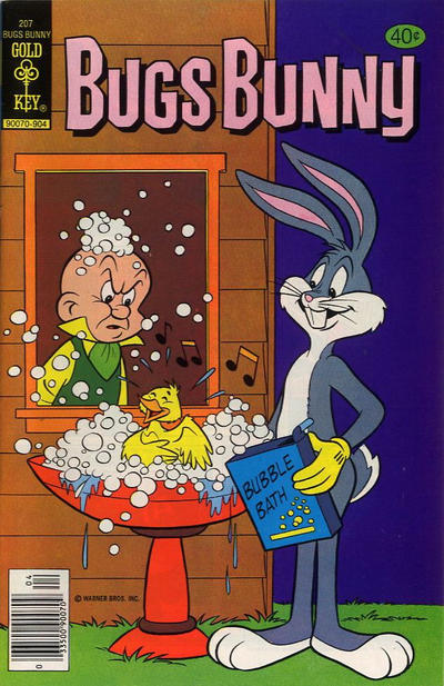 Cover for Bugs Bunny (Western, 1962 series) #207 [Gold Key]