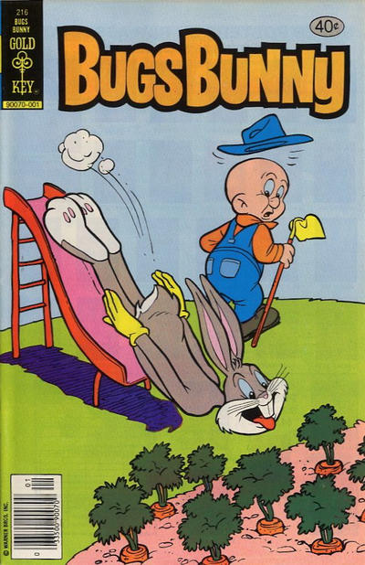 Cover for Bugs Bunny (Western, 1962 series) #216 [Gold Key]