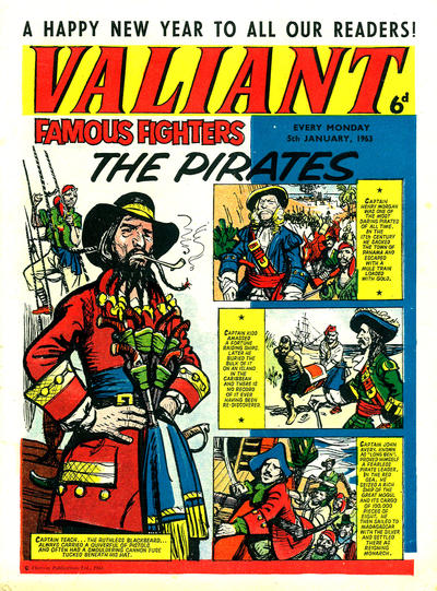 Cover for Valiant (IPC, 1962 series) #5 January 1963 [14]
