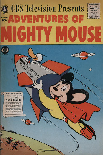 Cover for Adventures of Mighty Mouse (Pines, 1956 series) #[132]