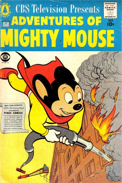 Cover for Adventures of Mighty Mouse (Pines, 1956 series) #[134]