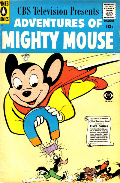 Cover for Adventures of Mighty Mouse (Pines, 1956 series) #[136]