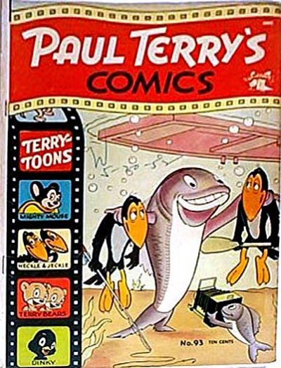 Cover for Paul Terry's Comics (St. John, 1951 series) #93