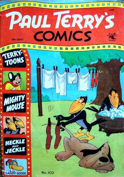 Cover for Paul Terry's Comics (St. John, 1951 series) #102